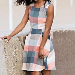 Momni plaid dress